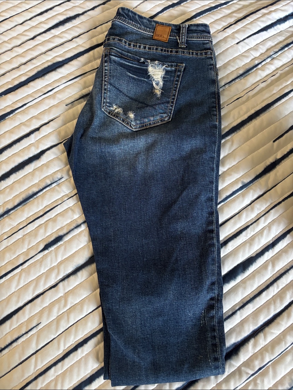 Buckle BKE Distressed Jeans Stella skinny 30L